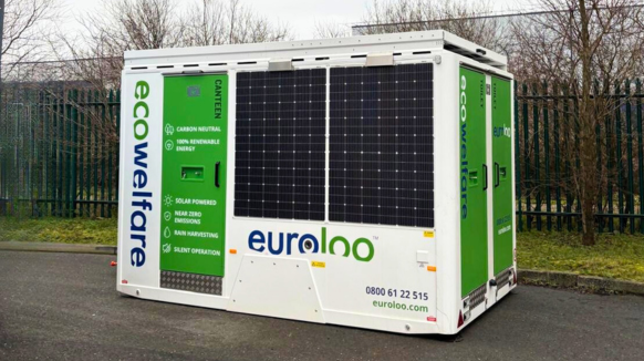 Mantair – Enhancing Site Sustainability with Solar-Powered Welfare Units